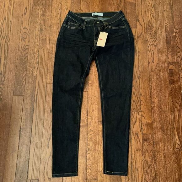 NWT SZ 9M Levi’s Jegging Legging Dark Rinse - Picture 2 of 12